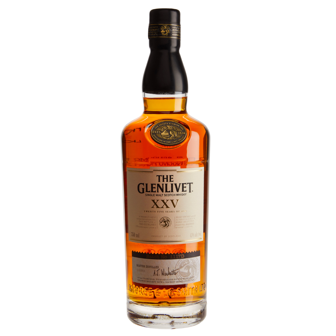 Braes Of Glenlivet 25 Ans Scotch Whisky 48° Etui - The Glenlivet - Ecossais  Whiskies & Bourbons Spiritueux - XO-Vin