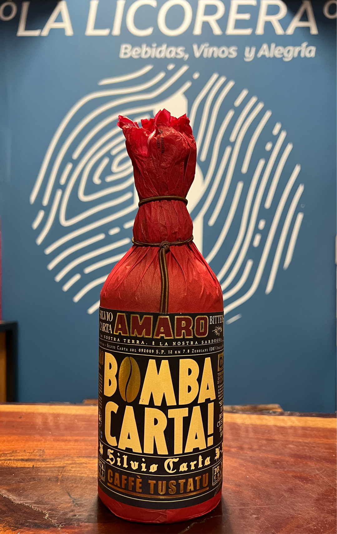 Amaro Bomba Carta Caffe