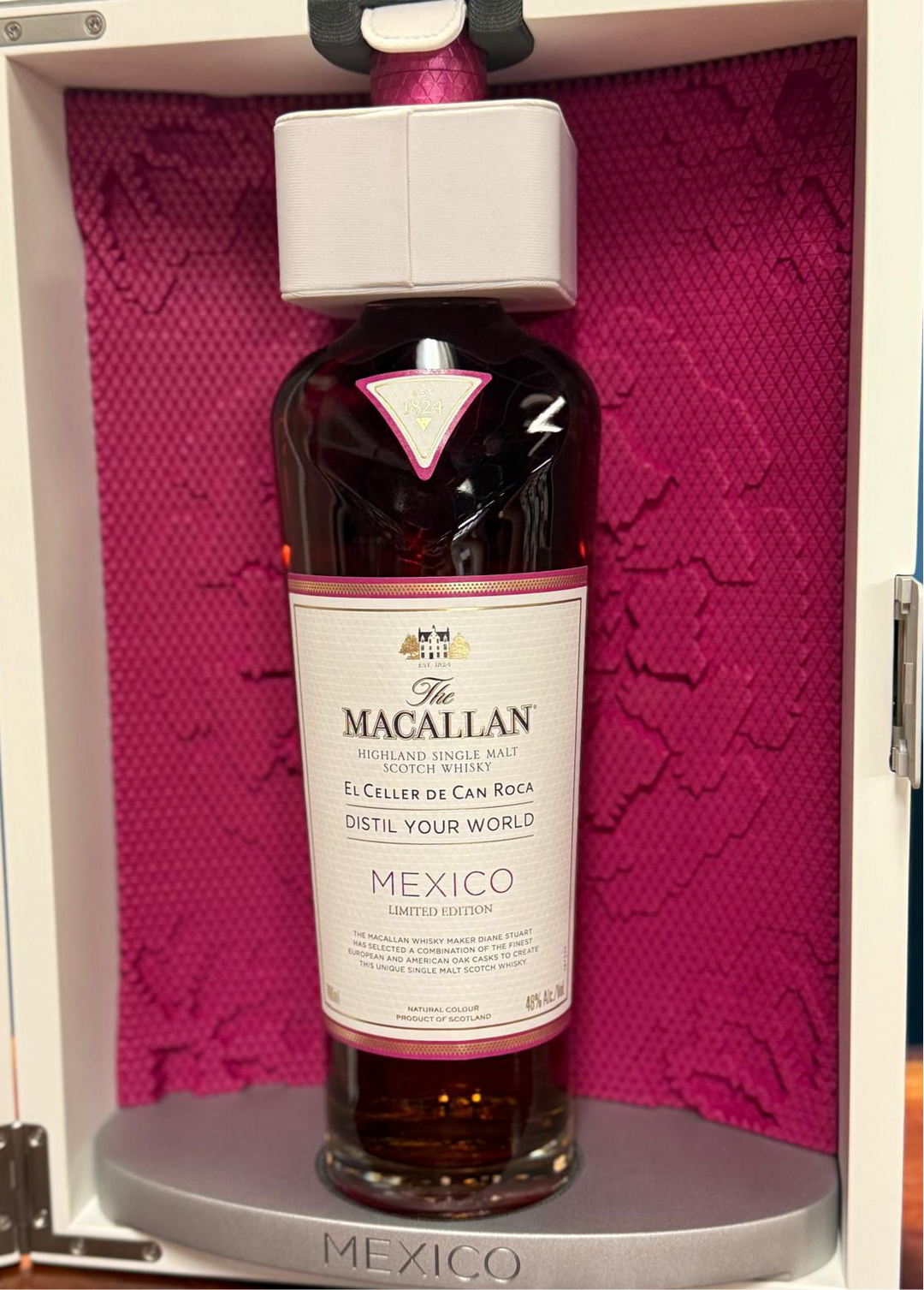 Macallan Distill Your World: México Whiskey–  El Celler de Can Roca limited edition 750 ml