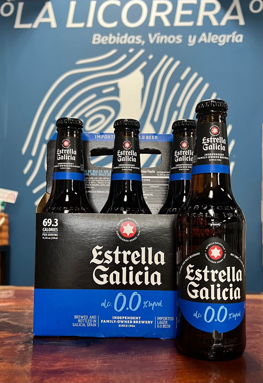 Estrella Galicia 0 (Cero Alcohol)