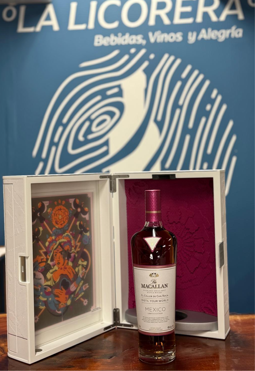 Macallan Distill Your World: México Whiskey–  El Celler de Can Roca limited edition 750 ml