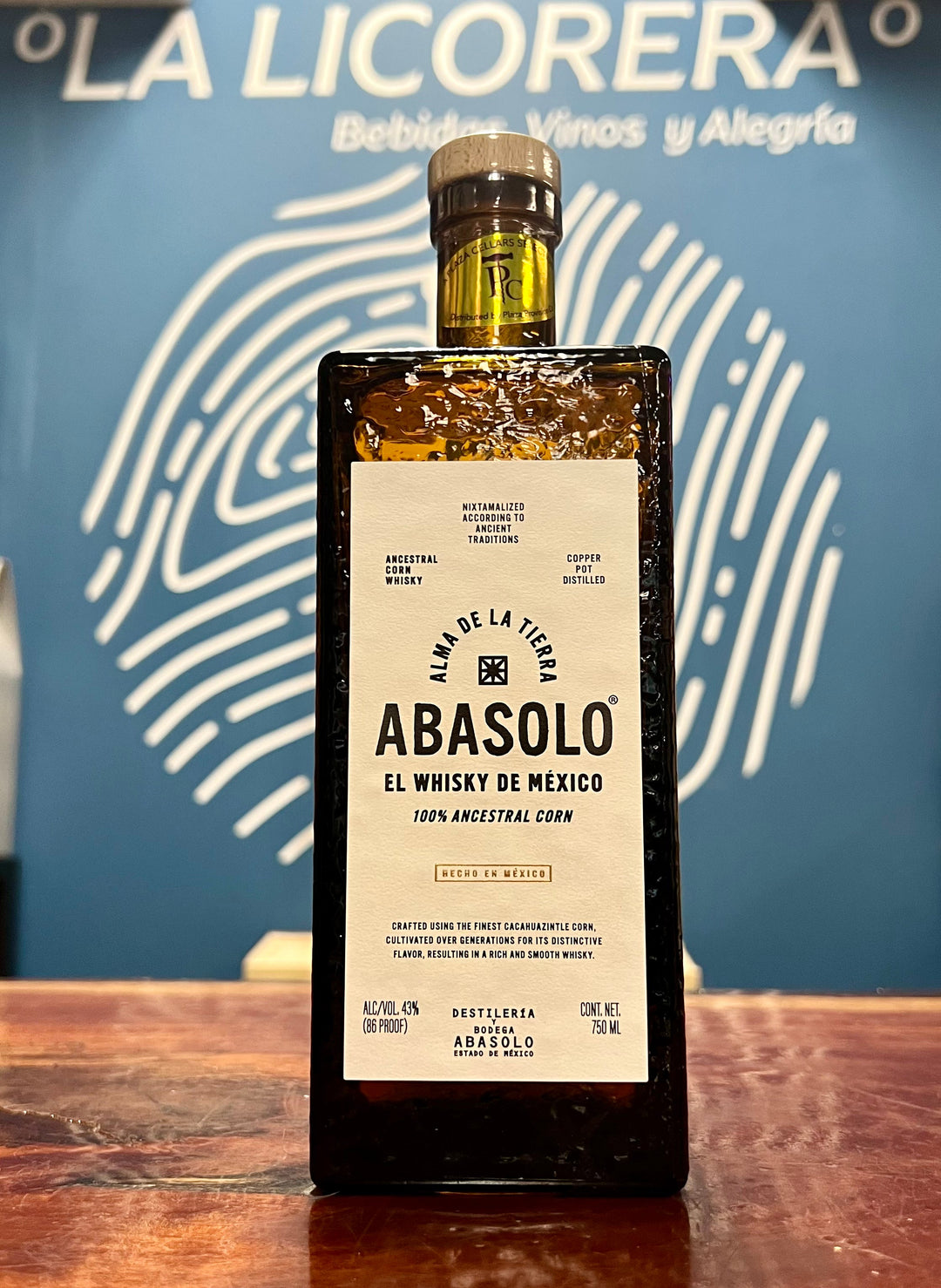 Abasolo Whisky Mexico, Ancestral Corn - 750ml