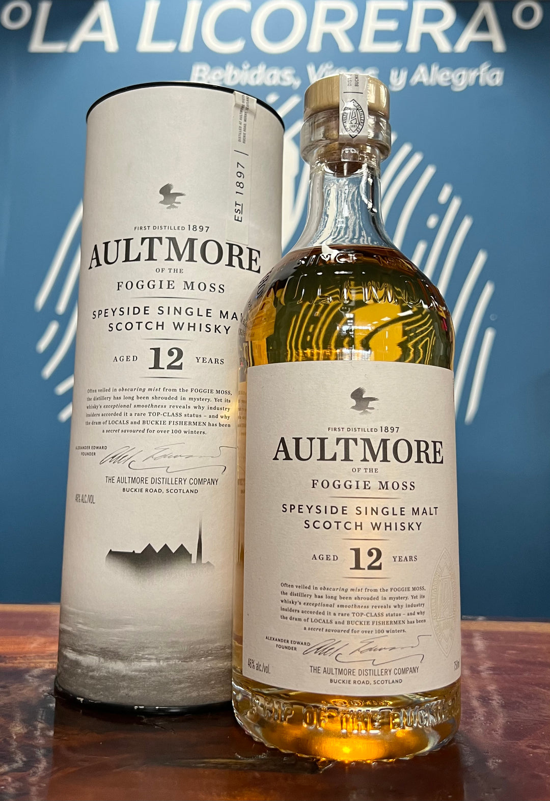 Aultmore Speyside Single Malt 12 years -750ml