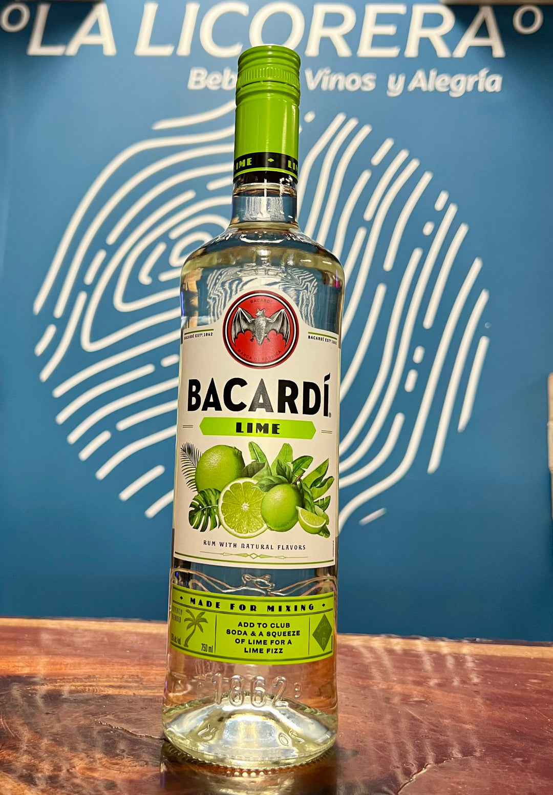 Bacardí Lime Rum Infused with Natural Lime Flavors 750ml