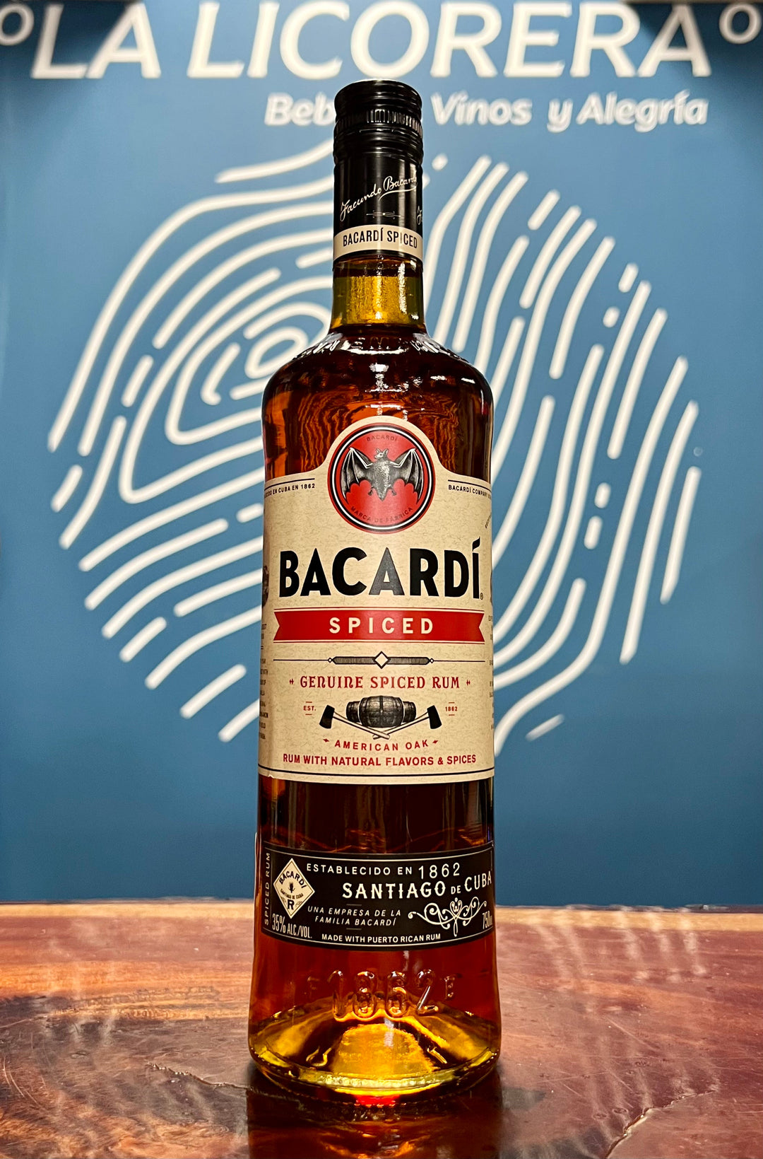 Bacardí Spiced Rum with Natural Spices 750ml