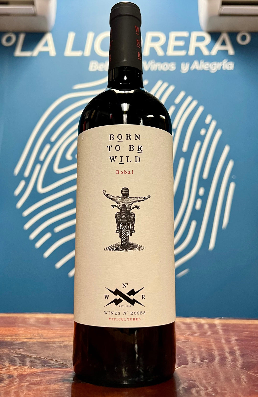 Born to be Wild Bobal, Red Wine, Organic - 750ml