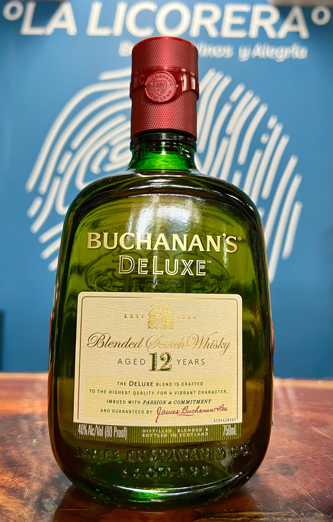 Buchanan’s Deluxe 12 Year Old Blended Scotch Whisky 750ml