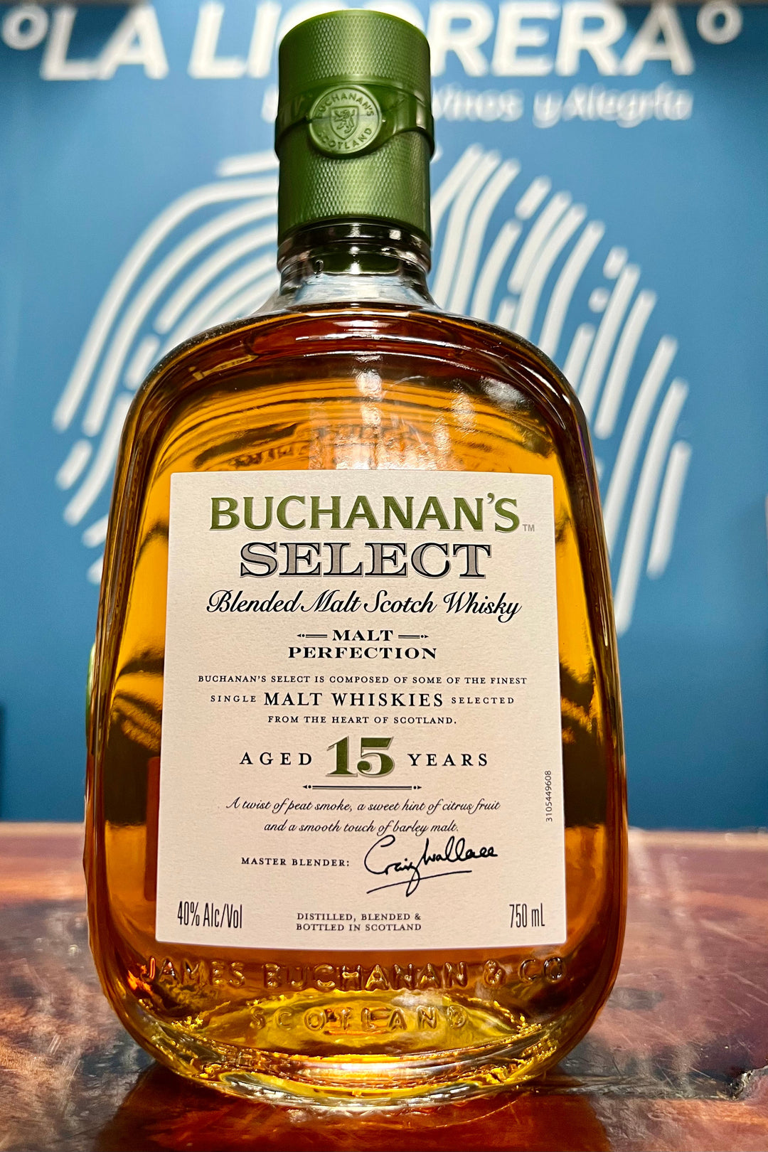 Buchanan’s Select 15 Year Old Blended Malt Scotch Whisky 750ml