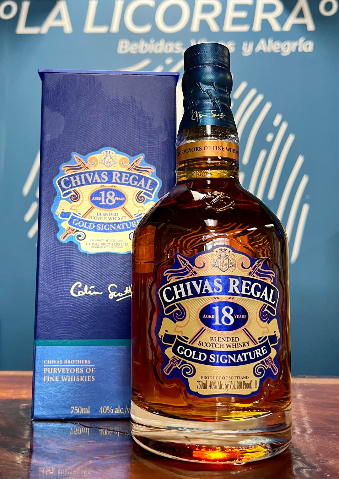 Chivas Regal 18 Gold Signature