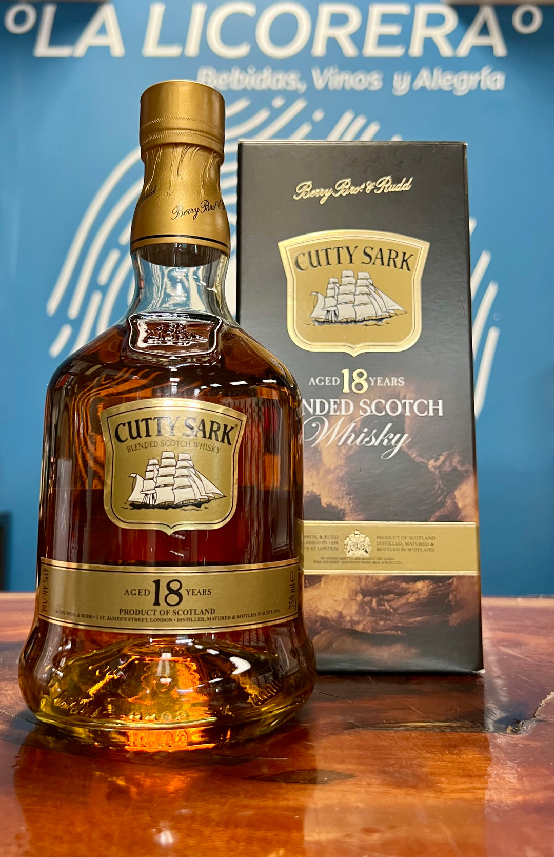 Cutty Sark Aged 18yrs - 750ml