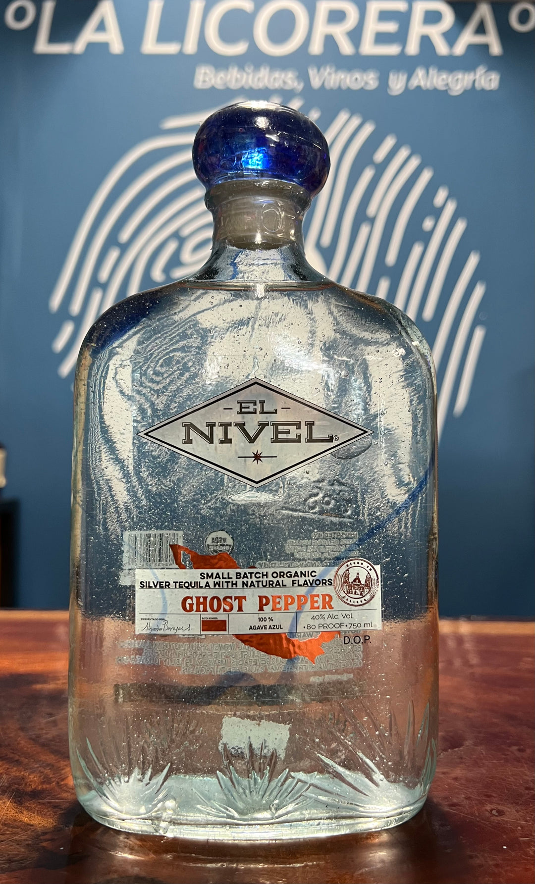 Tequila el Nivel Ghost Pepper - 750ml