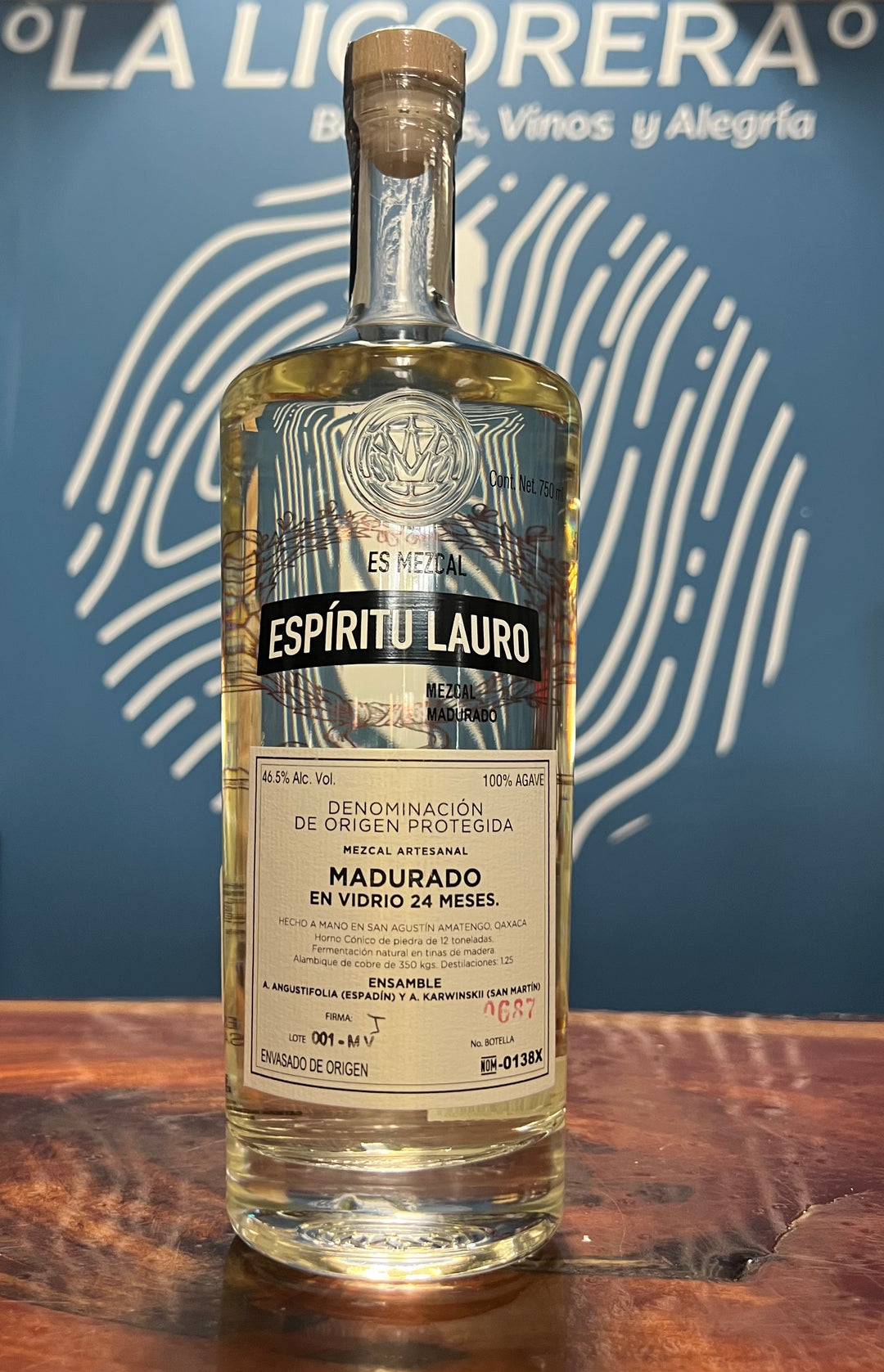 Mezcal Espíritu Lauro Madurado - 750ml