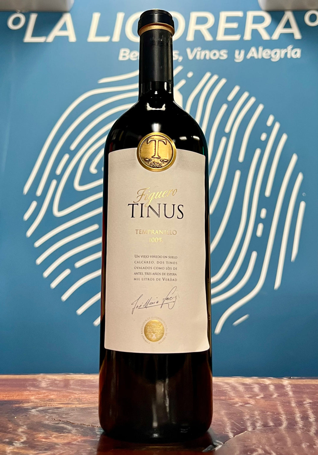 Figuero Tinus red Wine, Ribera del Duero - 750ml