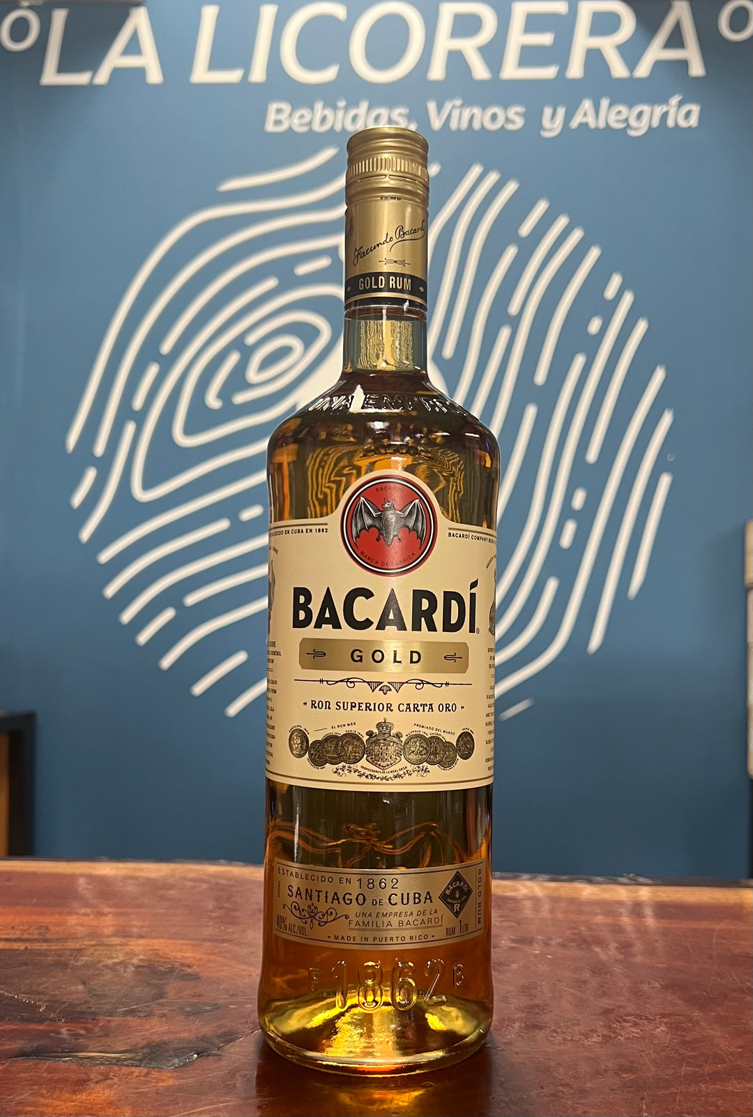 Bacardi Carta Oro 1lt