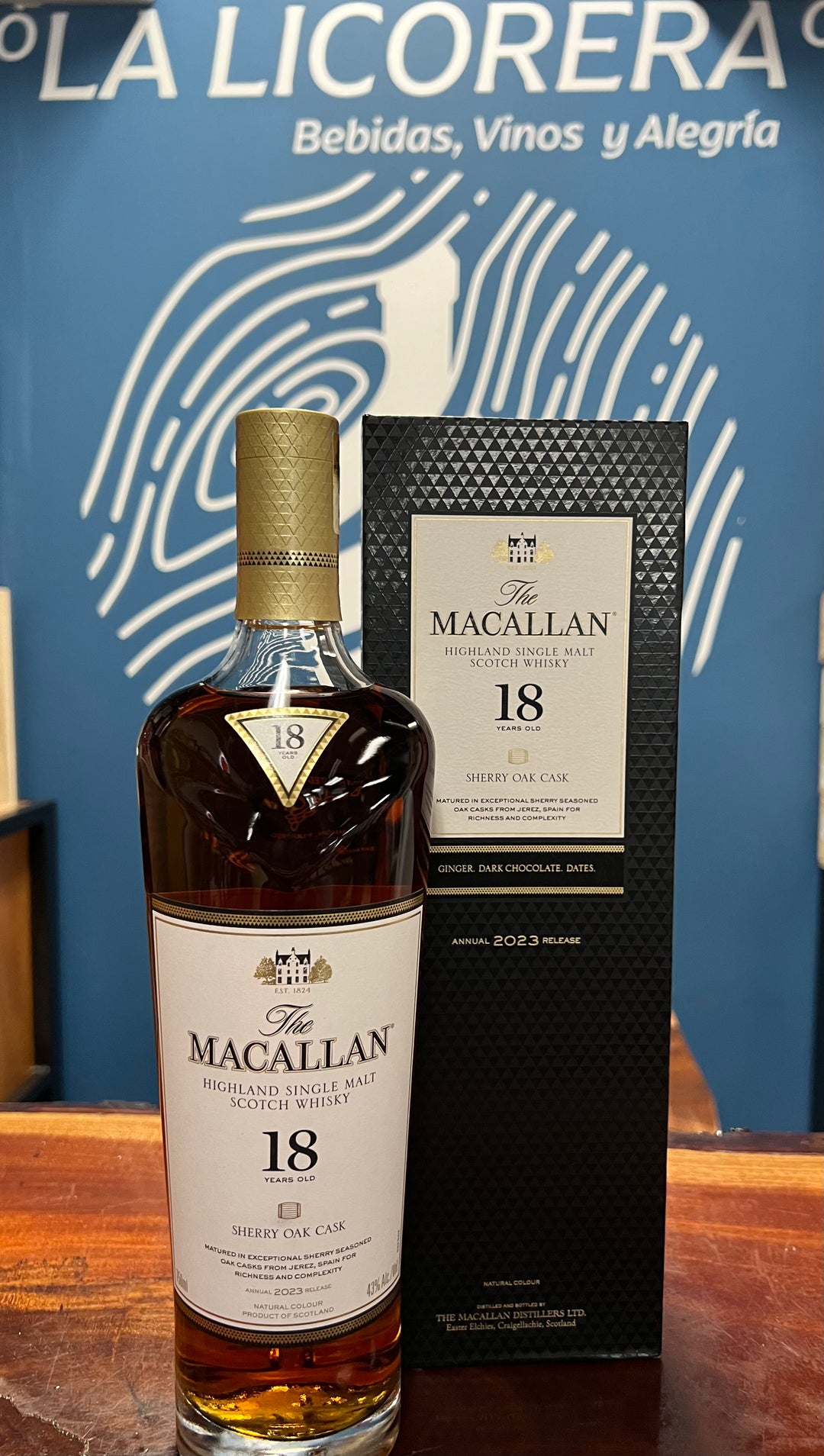 The Macallan Sherry Oak Cask 18