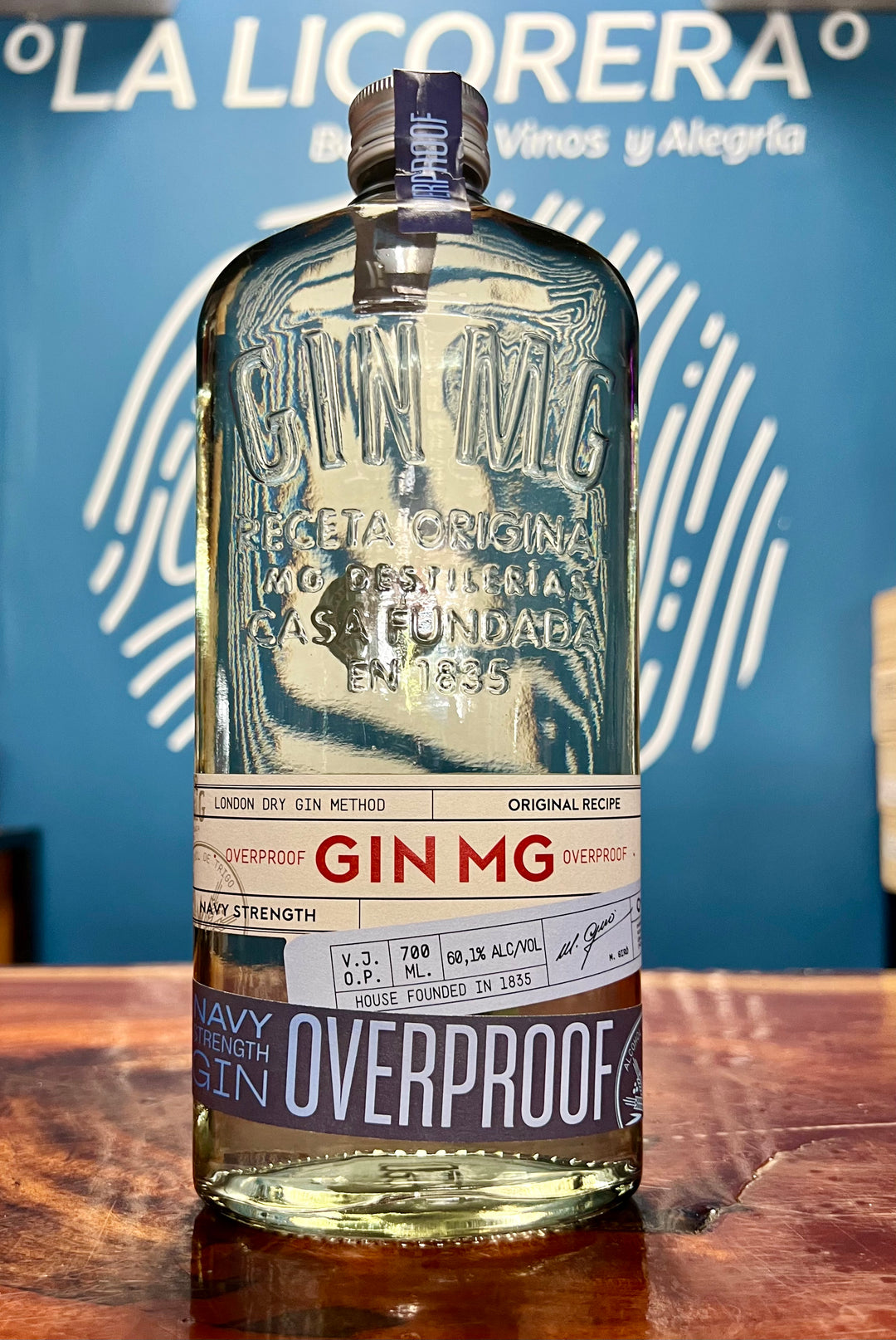 Gin MG Overproof - 700ml