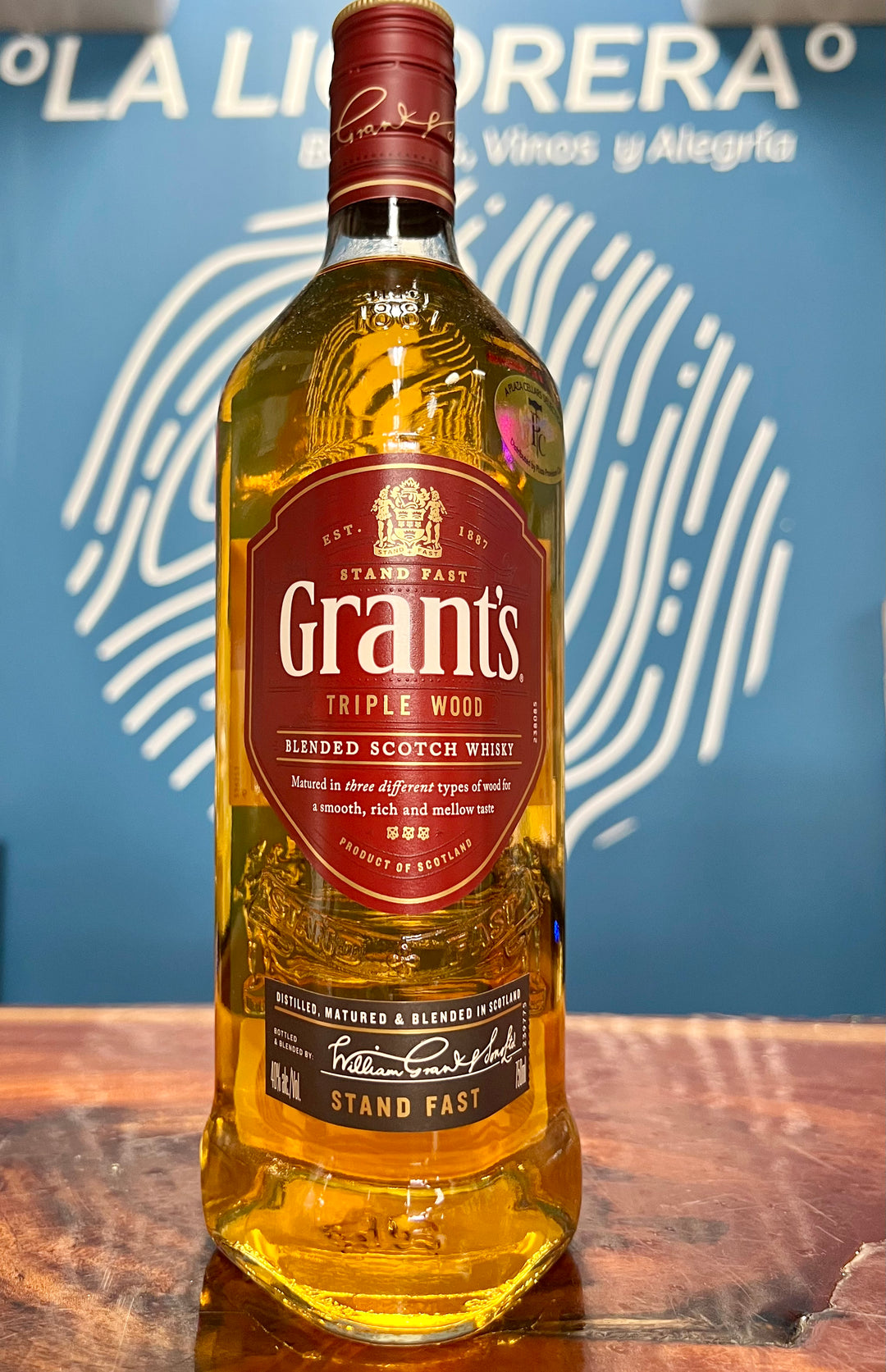 Grant’s Triple Wood Blended Scotch - 750ml