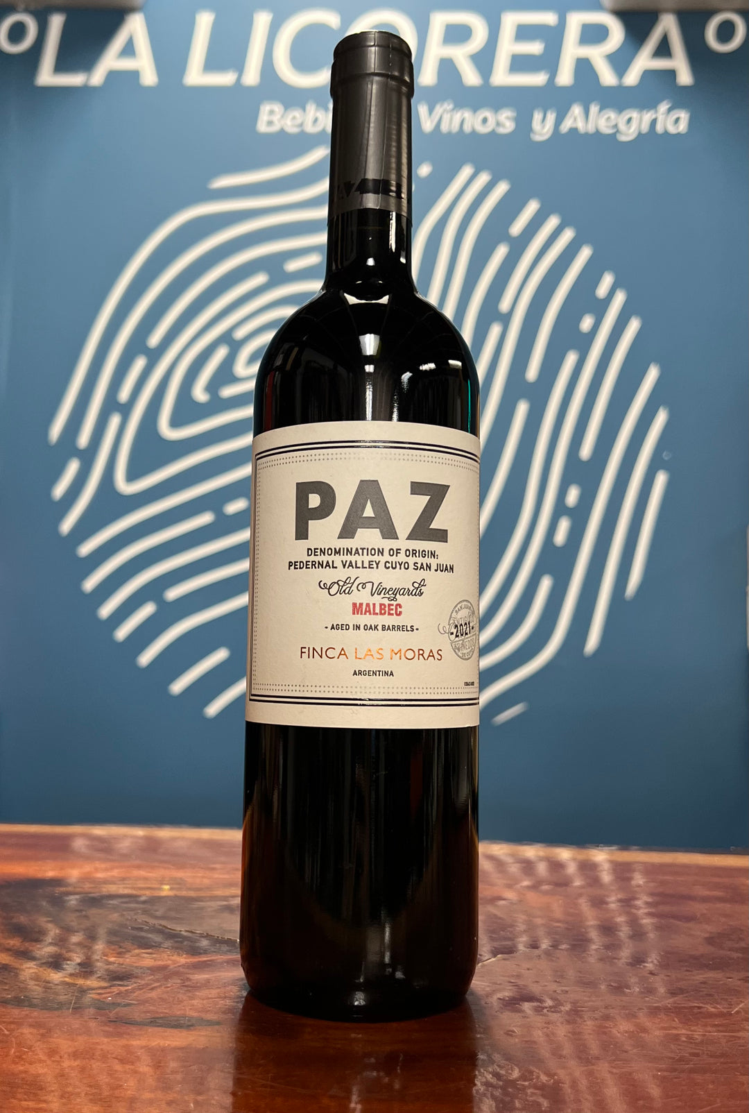 Paz Malbec Vino