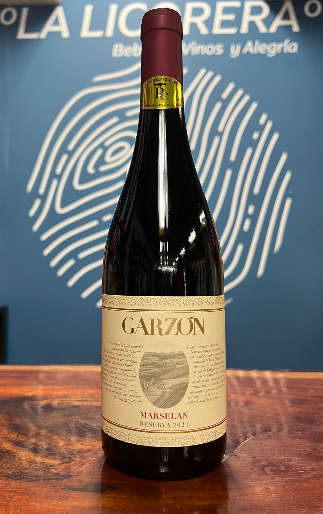 Garzón Marselan wine