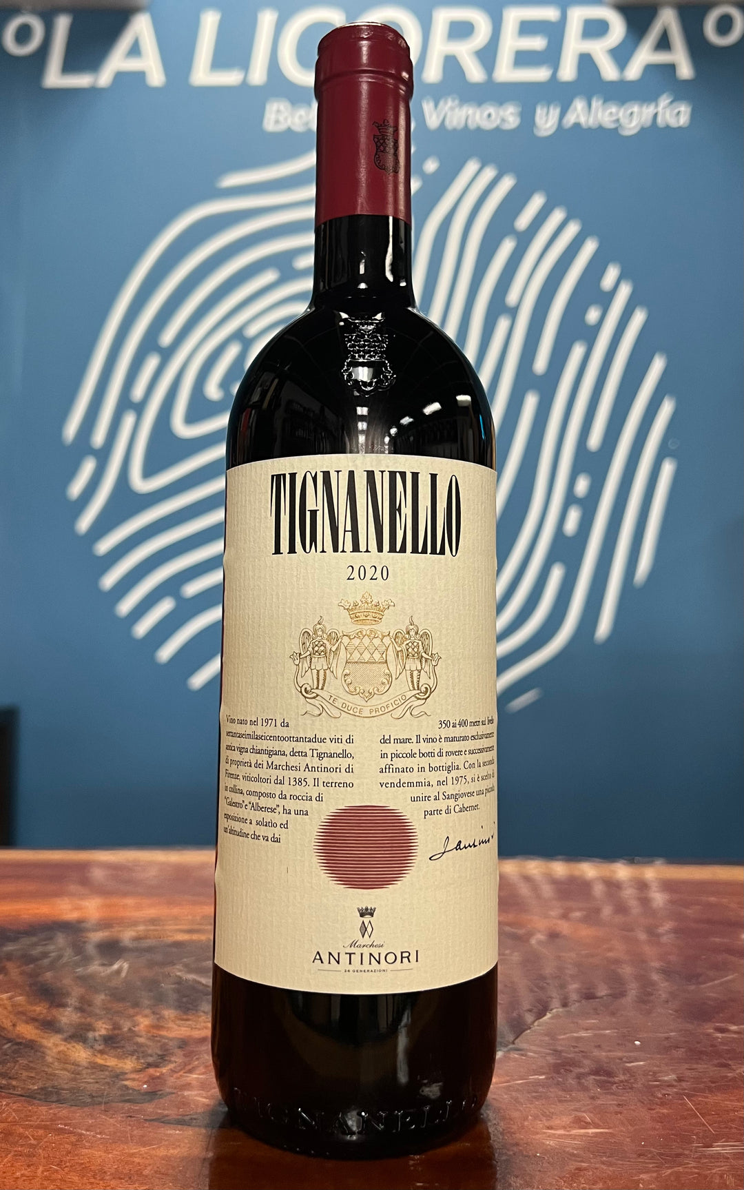 Tignanello 2020 wine