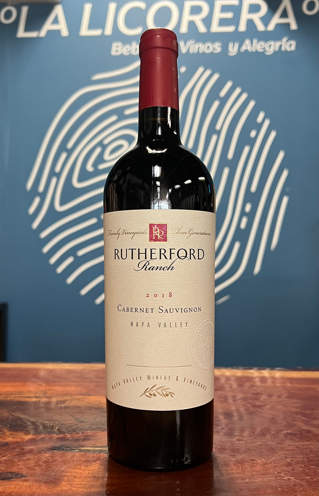 Rutherford Ranch Cabernet Sauvignon 2018 Reserva Vino