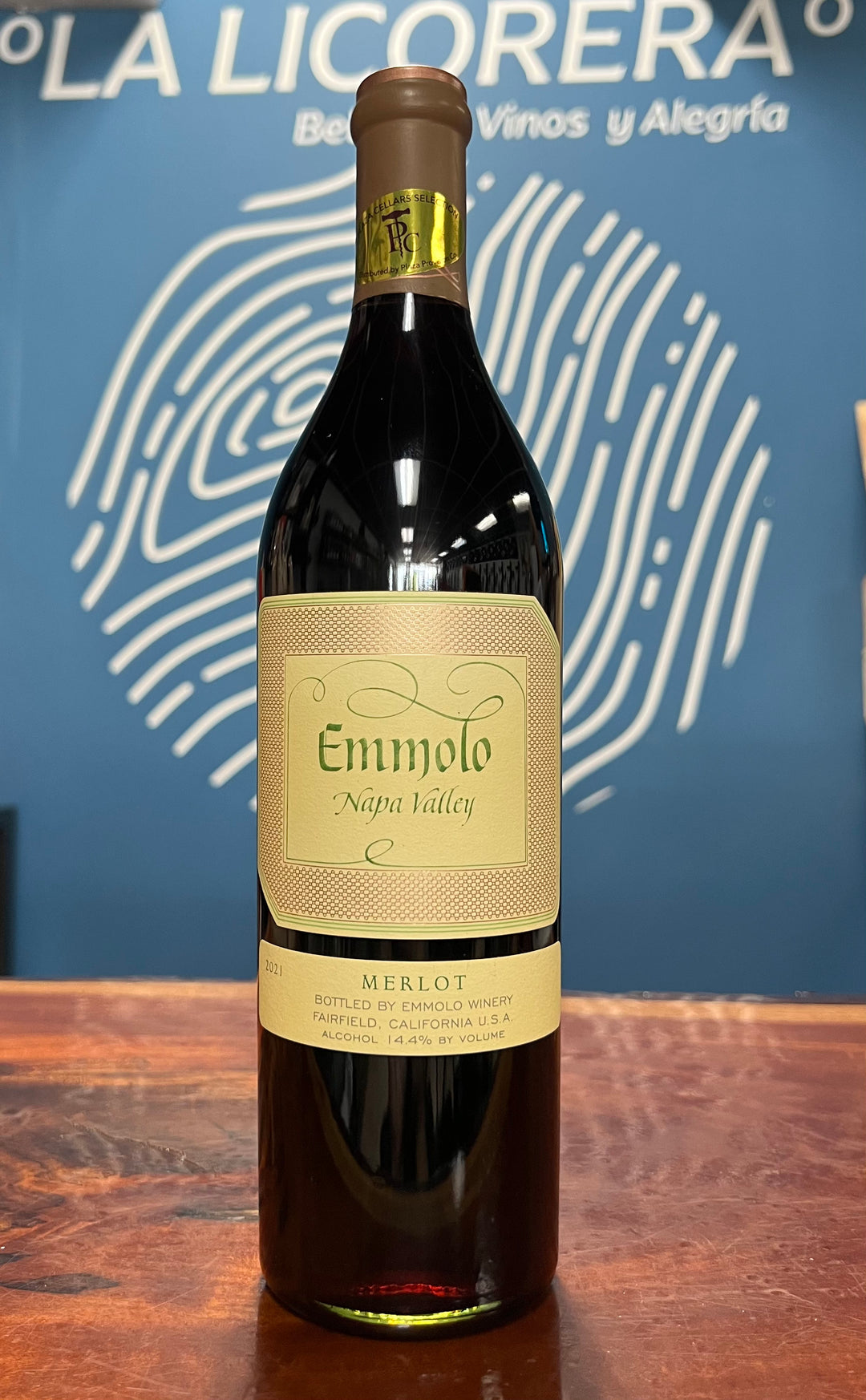 Emmolo Napa Valley Merlot Vino