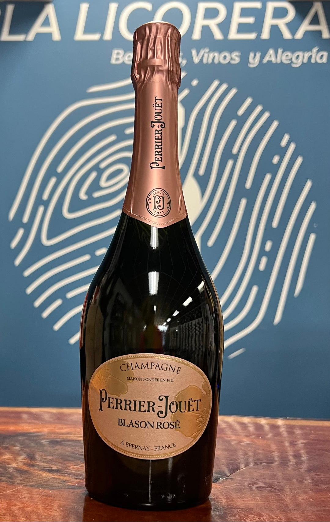 Perrier-Jouet Blason Rose Vino