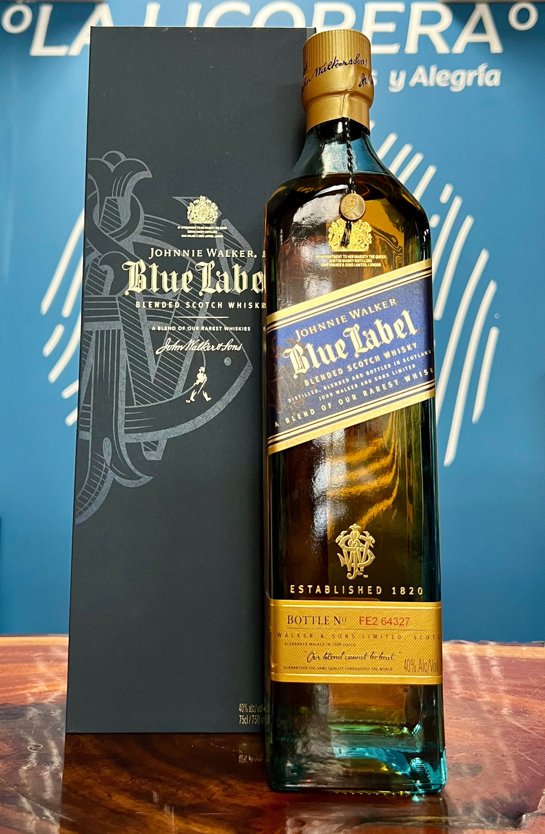 Johnnie Walker Blue Label, Ultra-Premium Blended Scotch, 750ml