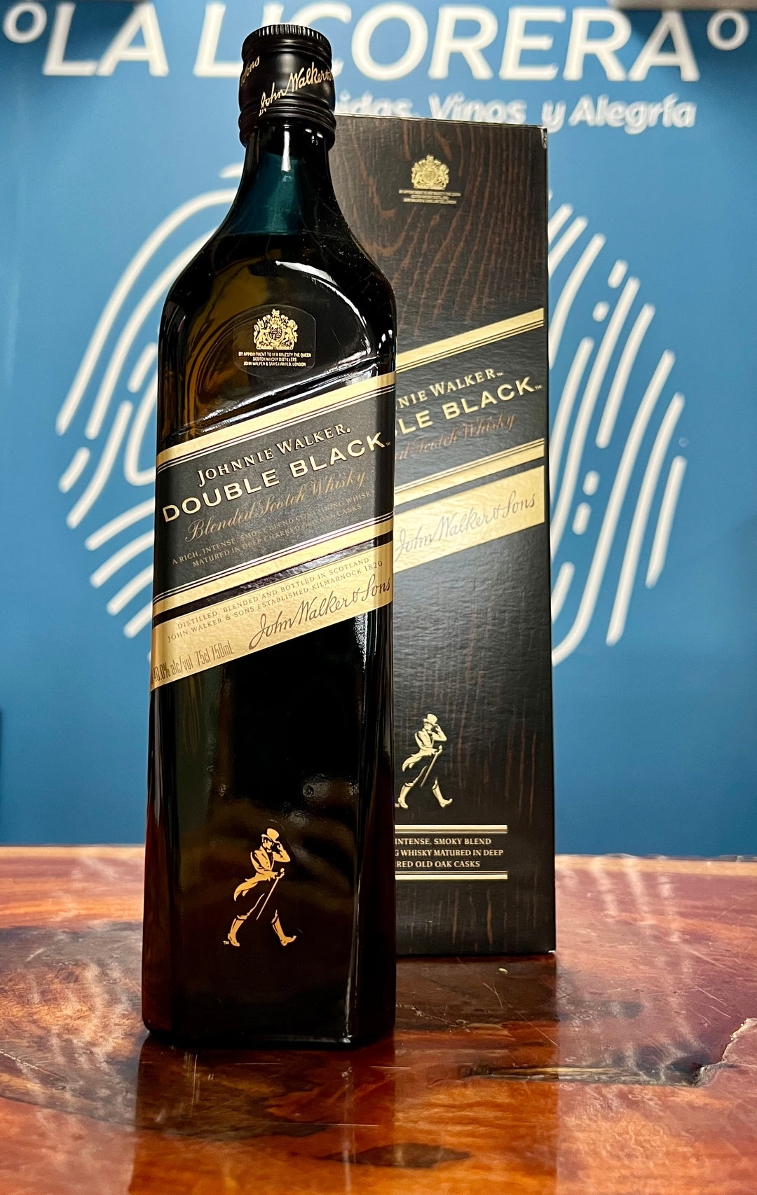 Johnnie Walker Double Black, Intensely Smoky Blended Scotch, 750ml