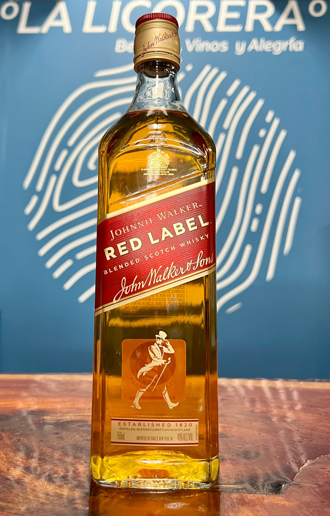 Johnnie Walker Red Label, Vibrant Blended Scotch, 750ml