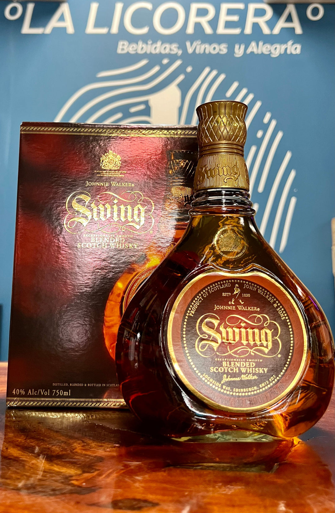 Johnnie Walker Swing, Unique Blended Scotch, 750ml