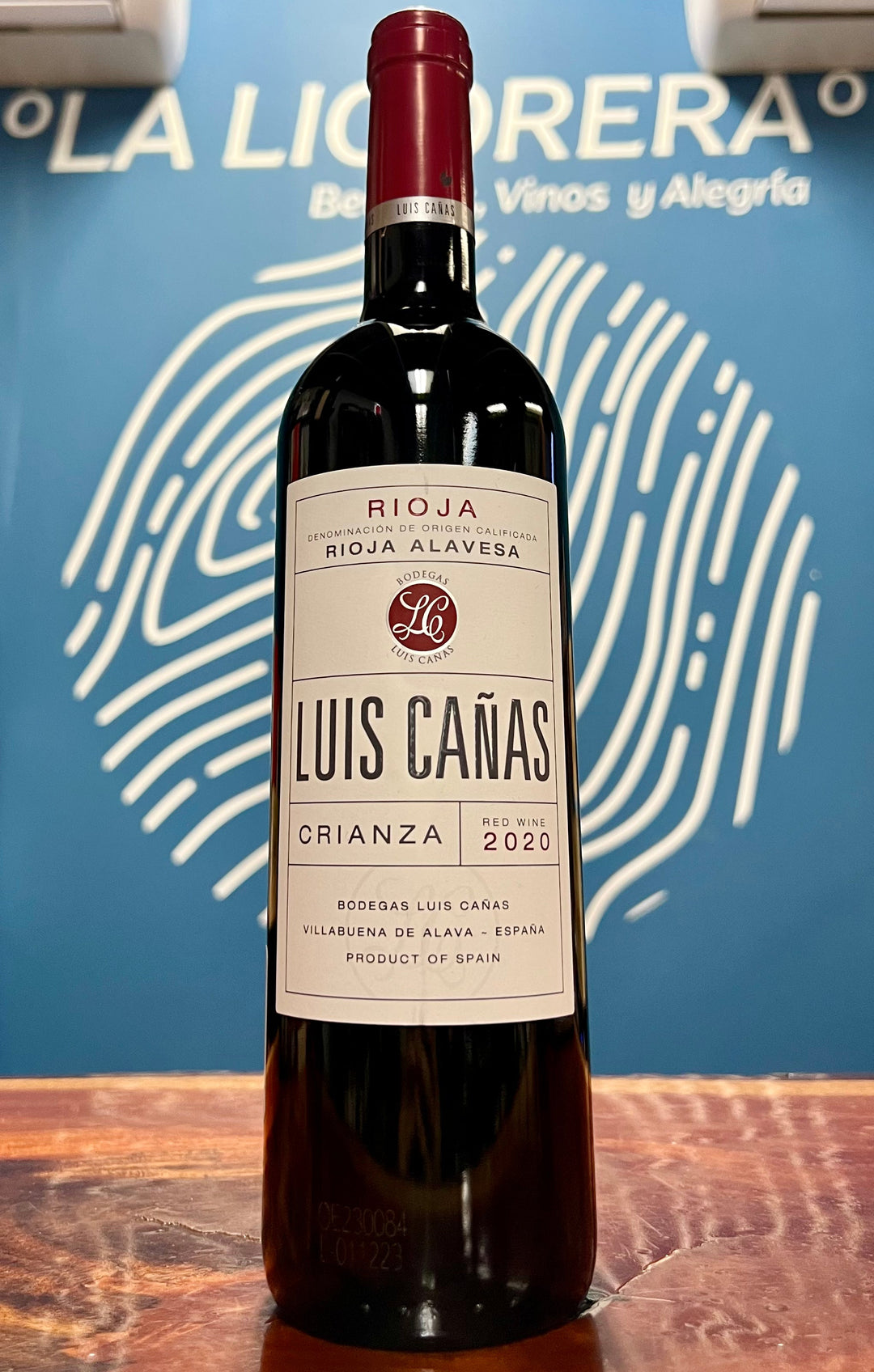 Luis Cañas Crianza Red Wine, Vintage 2020 - 750ml