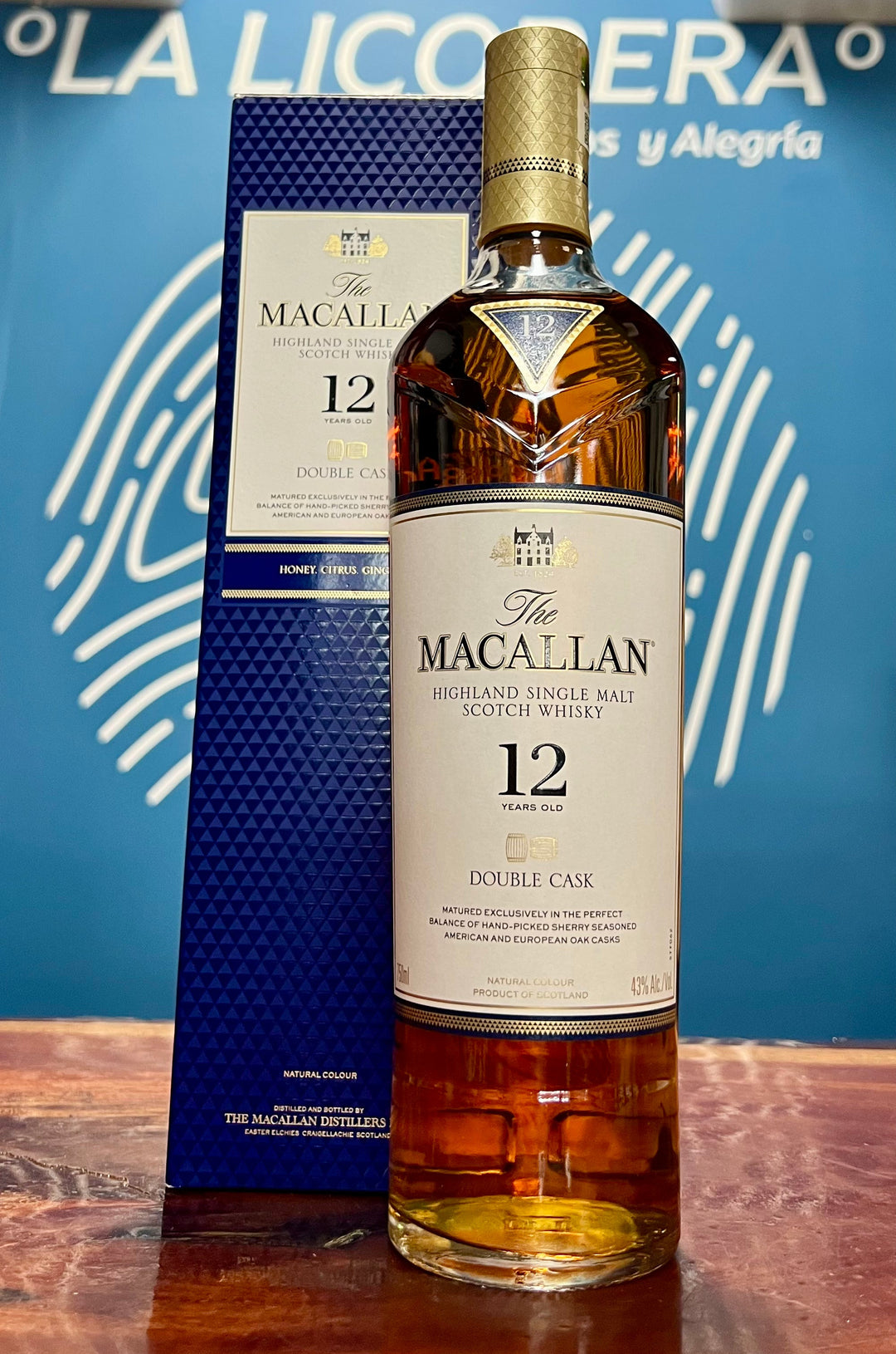 Macallan 12 Years Double Cask, Highland Single Malt - 750ml