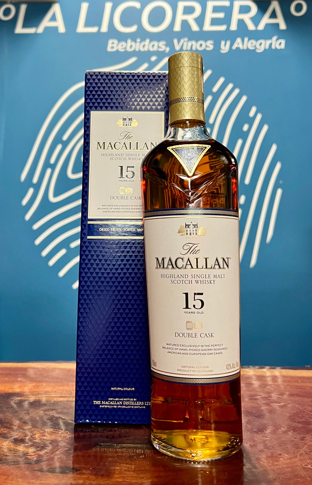 Macallan 15 Years Double Cask, Highland Single Malt - 750ml