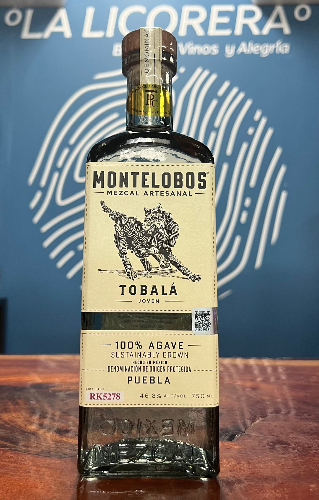 Mezcal Montelobos Tobalá - 750ml