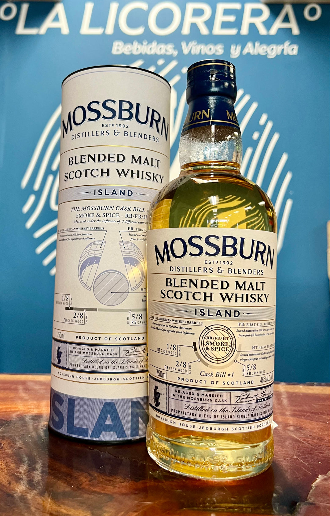 Mossburn Island Blendsd Malt - 750ml