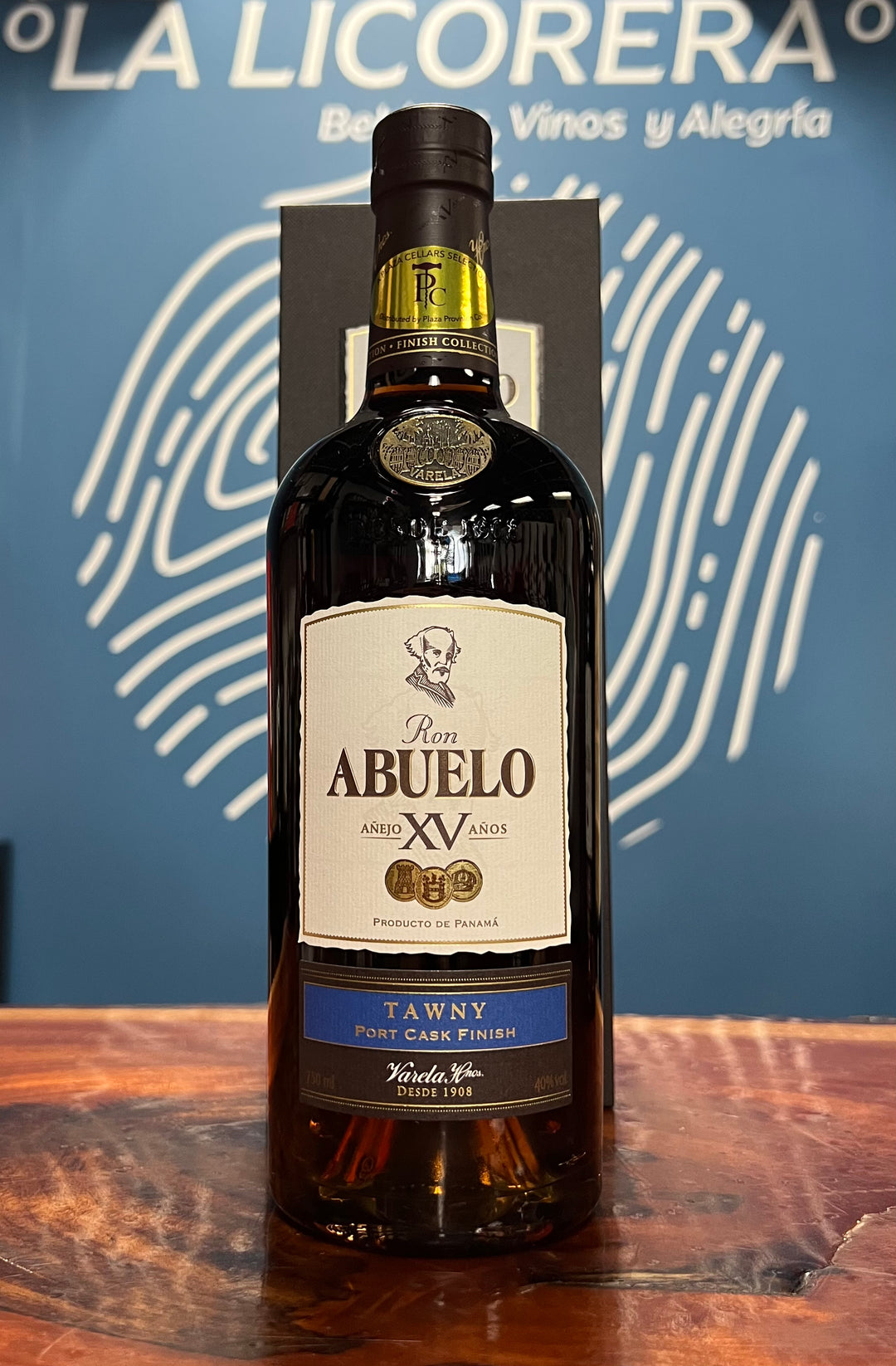 Ron Abuelo añejo XV años Tawny Finish - 750ml