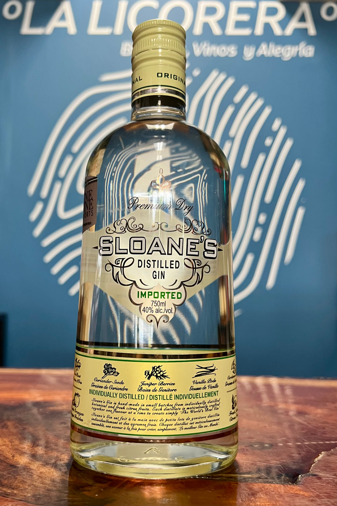 Sloane’s Distilled Gin - 750