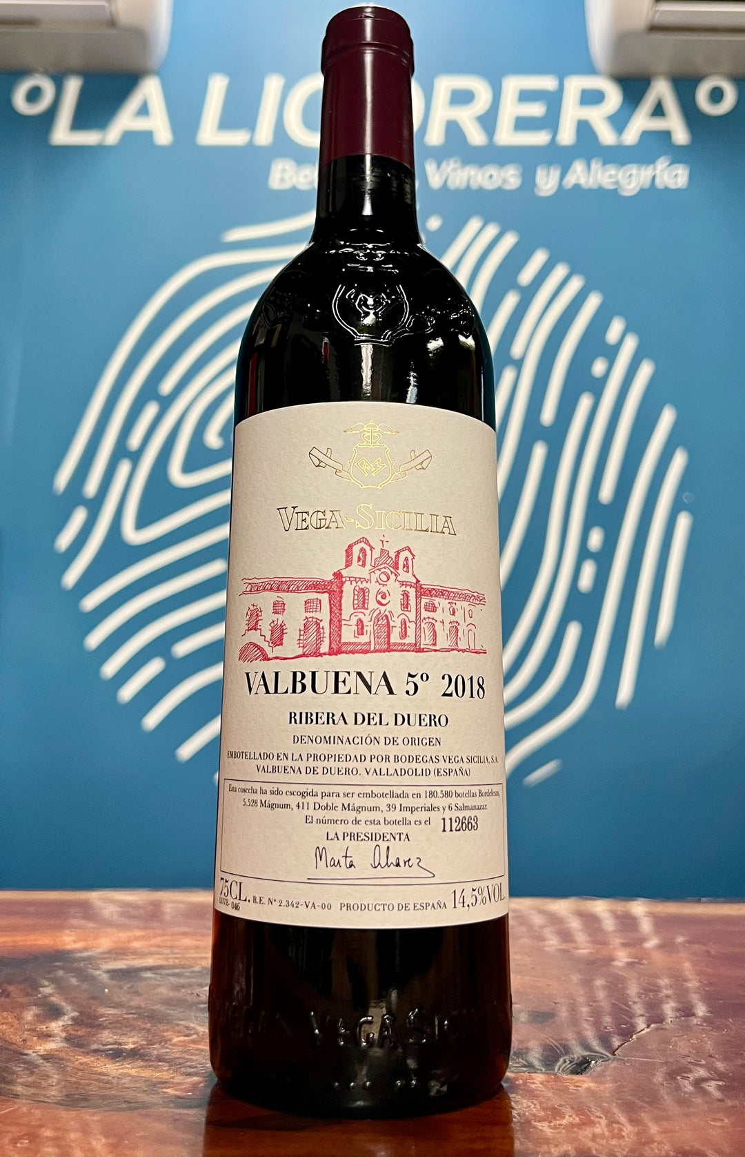 Vega Sicillia Valbuena  No 5 2018 Vino