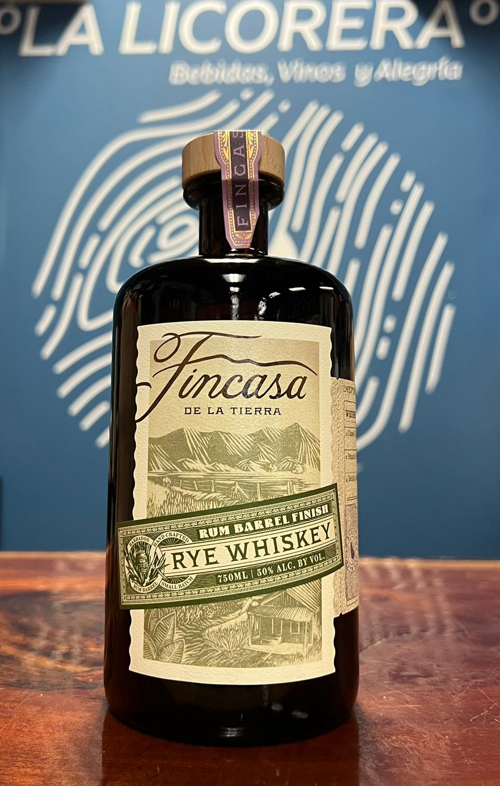 Fincasa Rye Whiskey Barbados Rum Barrel Finish