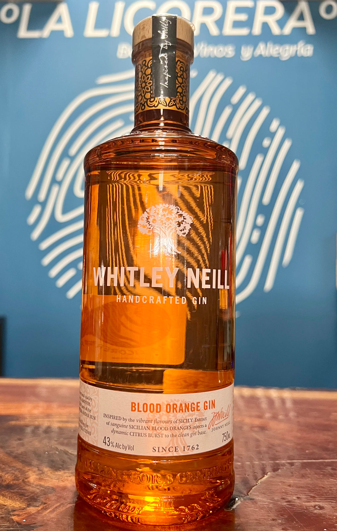 Whitley Neill Blood Orange Gin - 750ml